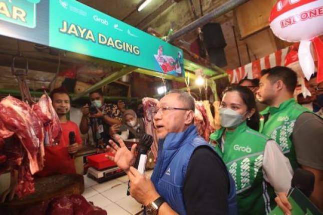 Mendag Zulkifli Hasan Dukung Gerakan Digitalisasi Pasar Rakyat Lewat Layanan GrabMart