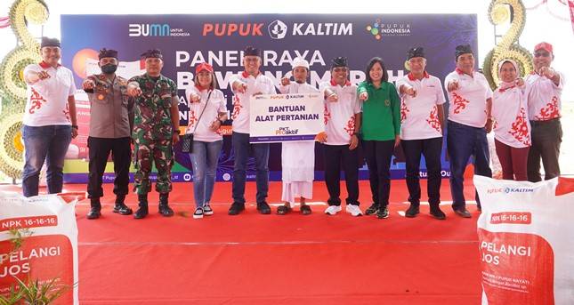 Panen Raya NPK Pelangi JOS, Produksi Bawang Merah Kintamani Naik Hingga 41 Persen