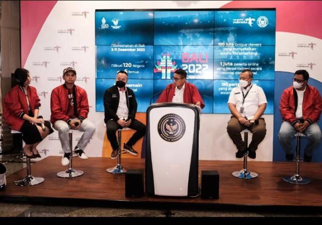 Menparekraf Dukung Penyelenggaraan Indonesia Esports Summit 2022 di Bali