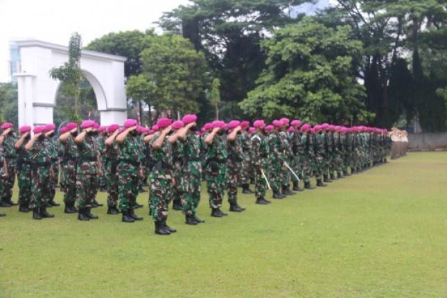Korps Marinir Terus Pupuk Jiwa Perjuangan Nasionalisme dan Soliditas Prajurit