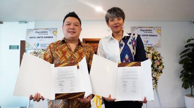 Perkuat Pasar, IFT World Resmian Digital Center di Surabaya dan Lakukan Kerjasama Dengan Fintech Digital Center Sdn Bhd
