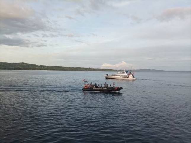 Unsur Patroli Bakamla Amankan Event Mancing LNSIFC 2022 
