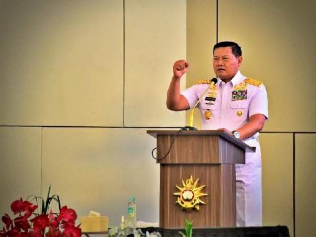 KASAL Yudo Margono:  TNI AL Tetap Fokus Jamin Tegaknya Hukum dan Kedaulatan Laut Indonesia