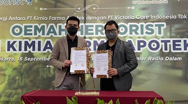 Kimia Farma Apotek Gandeng Victoria Care Indonesia Kembangkan Bisnis Kosmetika dan Personal Care