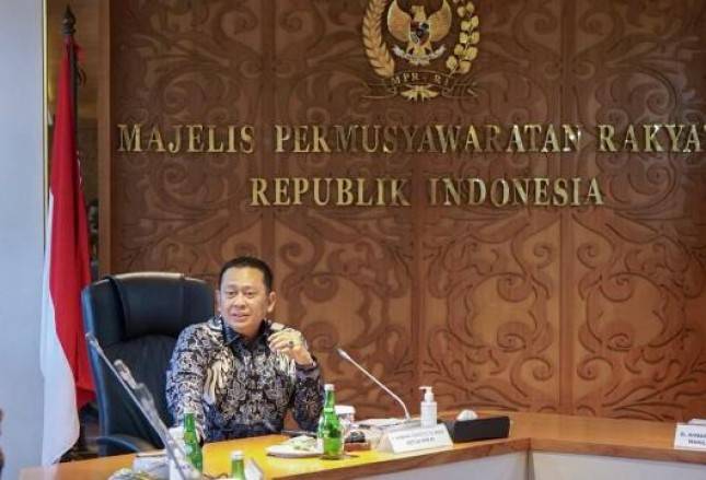 Terima Kelompok DPD dan Panitia Perancang Undang-Undang DPD RI, Ketua MPR RI Dukung Pemisahan UU MPR, DPR dan DPD RI