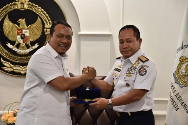 Kepala Bakamla RI Courtessy Call ke Ketua 1 BPK RI 