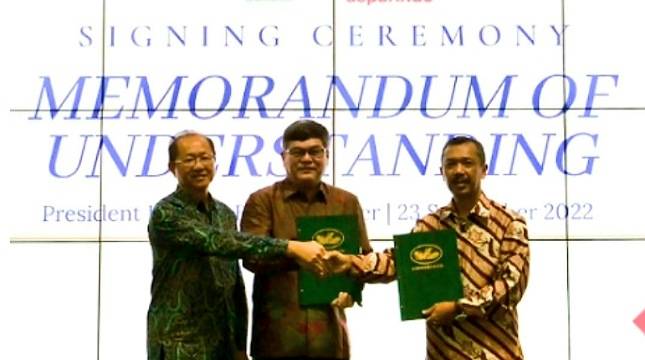 Wujudkan Green Island, Jababeka Morotai - ASPARINDO Teken MoU Bangun Kawasan Pusat Industri Kelautan di KEK Morotai