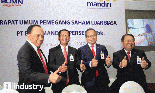 Bank Mandiri Pecah Saham dengan Rasio 1:2