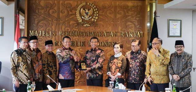 Ketua MPR RI dan Watimpres Bahas Isu Strategis Dalam dan Luar Negeri