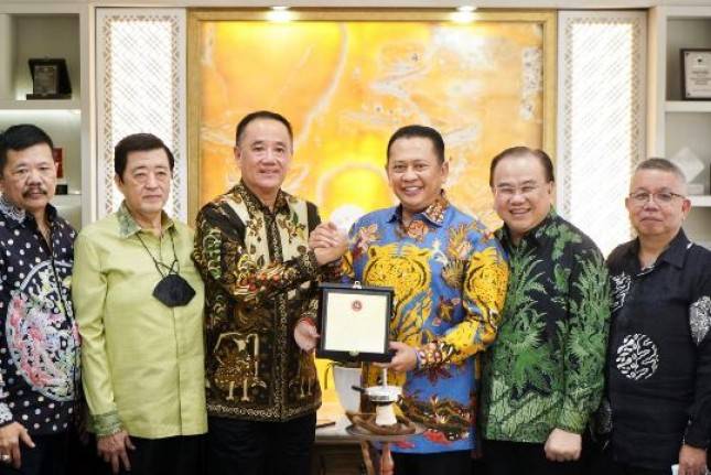 Ketua MPR RI  Terima Paguyuban Sosial Marga Tionghoa Indonesia