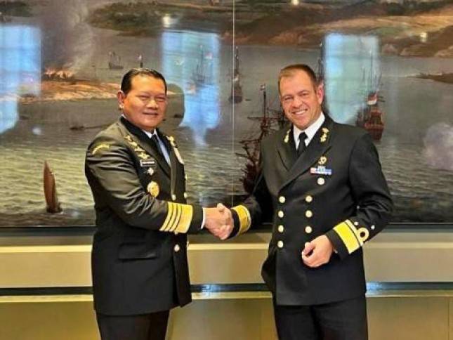 KASAL Laksamana Yudo Margono: TNI AL dan AL Belanda  Sepakat Tingkatkan Kerjasama