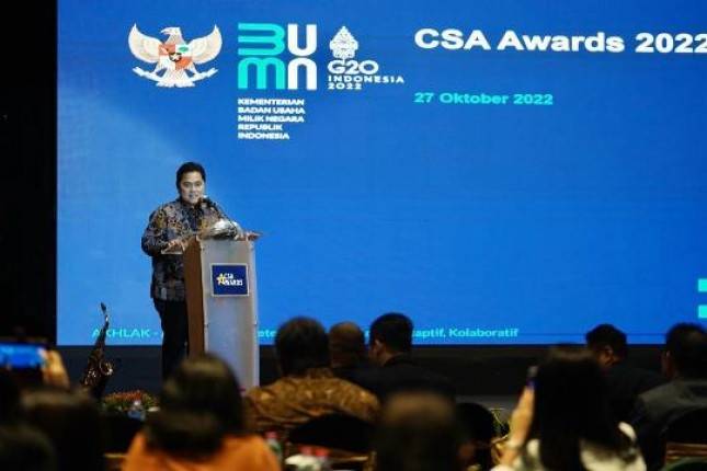 Menteri Erick Thohir Akui Kinerja BUMN Diapresiasi Tinggi Pelaku Pasar Modal