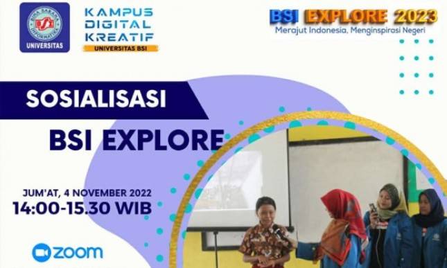 Mahasiswa Perlu Tahu, Apa Itu BSI Explore 2023