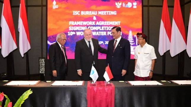 Teken Framework Agreement, Pemerintah Indonesia Siap Selenggarakan 10th WWF 2024 di Bali