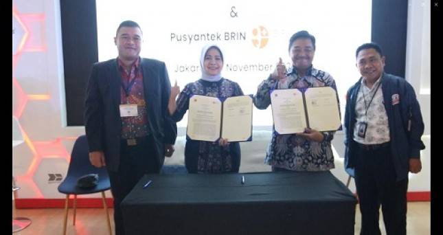 Delameta Melakukan Kerja Sama Paten Dengan BRIN Untuk Memajukan Inovasi Nasional di IIW 2022