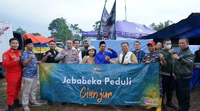 Jababeka Bersama Tenant Kawasan Industri Jababeka, YPUP Berikan Bantuan untuk Korban Gempa Cianjur