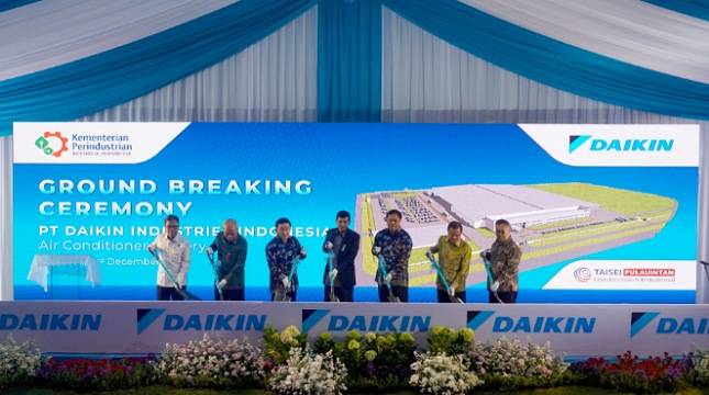 Kemenperin Apresiasi Daikin Bangun Pabrik AC Senilai Rp3,3 Triliun di Cikarang, Jawa Barat