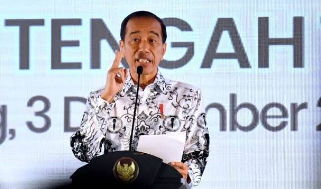 Sambutan Presiden  Jokowi di HUT PGRI ke77