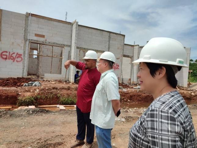 Optimis Pertumbuhan Ekonomi 2023 Meningkat, La Palma Grande  Didukung BNI Tetap Lanjut Pembangunan Rumah