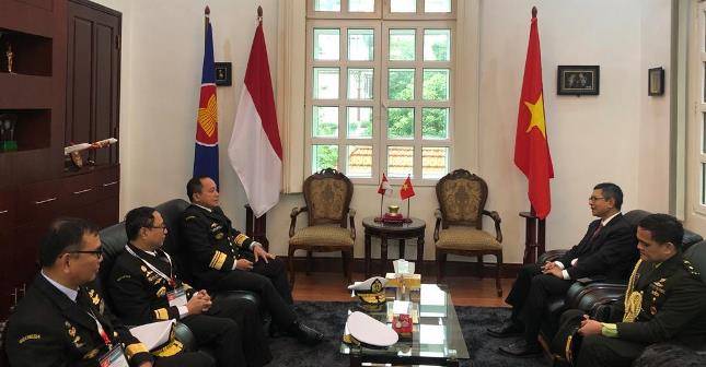 Bakamla RI Courtesy Call ke Dubes RI di Hanoi
