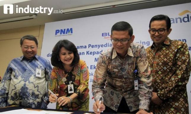 Bank Mandiri Kucurkan Kredit Rp300 Miliar ke PNM