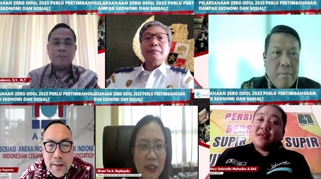 Komisi V DPR, Kemenperin, Pelaku Industri dan Pengemudi Truk Minta Pelaksanaan Zero ODOL 2023 Diundur
