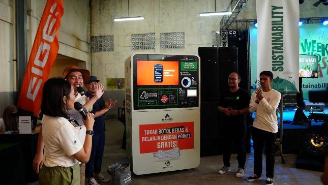 Ajak Bergaya Hidup Sustainability, Eiger Gandeng Plasticpay Hadirkan Reverse Vending Machine