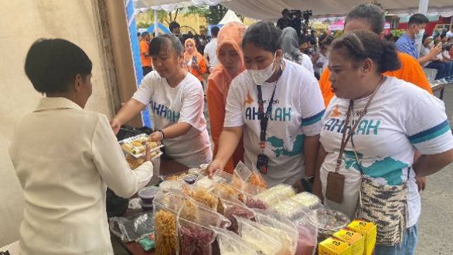 UMKM ASABRI Jayapura Hadir di Papua Akhlak Festival