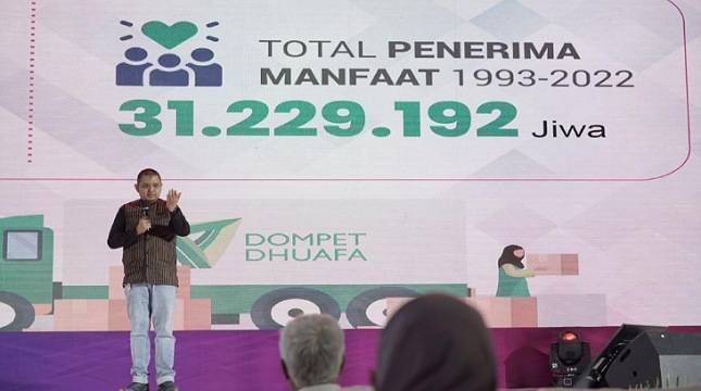 Efektif Nan Inovatif, Tahun 2022 Dompet Dhuafa Total Penerima Manfaat Capai 2,9 Juta Jiwa
