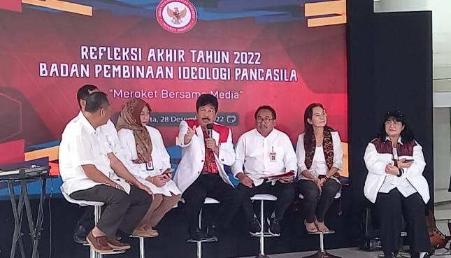 Refleksi Akhir Tahun Dari BPIP; 'Pancasila Membumi Bersama Media'
