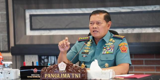 Panglima TNI Laksamana Yudo Margono Terima Paparan Rencana Pendidikan Reguler LI Sesko TNI TA 2023