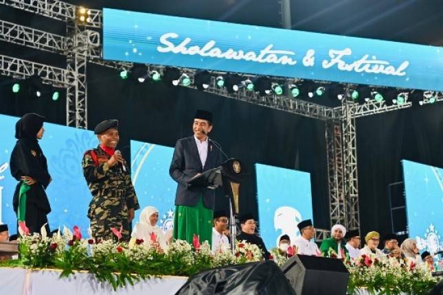 Presiden Jokowi Hadiri Festival Tradisi Islam Nusantara di Banyuwangi Jatim