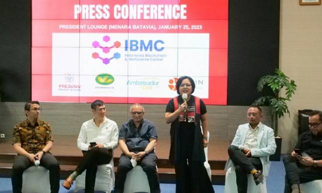 Jababeka, PresUniv Bersama Ambassador & CEO Club Luncurkan Indonesia Blokchain & Metaverse Center 