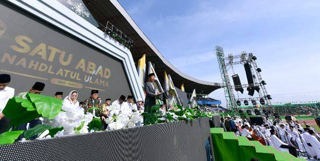 Masuki Abad Kedua, Presiden Jokowi Yakin NU Tumbuh Makin Kokoh