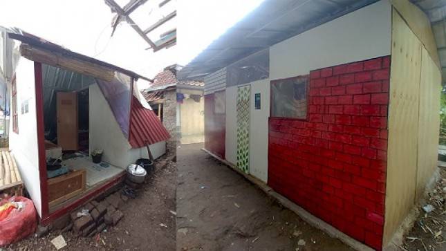 Bantu Korban Gempa Cianjur, Sicepat Ekspres Berkolaborasi dengan Jabar Quick Response Bangun Rumah Hunian