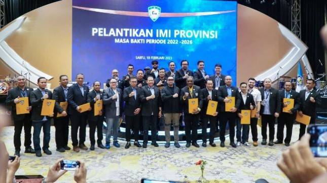 Ketua Umum IMI Lantik 23 Ketua IMI Provinsi