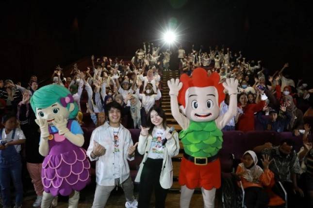 Nobar Kiko In the Deep Sea,  Ajak Anak Berkebutuhan Khusus dan Yatim
