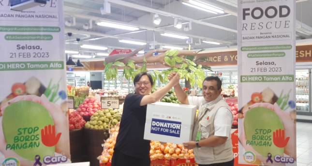 Hero Supermarket Dukung Gerakan Penyelamatan Pangan Bersama Badan Pangan Nasional 