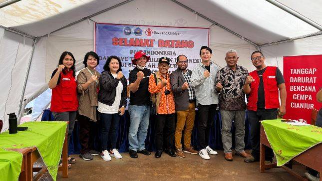 Peduli Pendidikan Terdampak Bencana Di Cianjur, P&G Beri Bantuan Untuk Anak-Anak Dan Sekolah