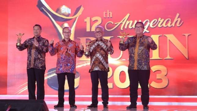 Holding  Perkebunan Nusantara Sabet Dua Penghargaan di Ajang  Anugerah BUMN 2023