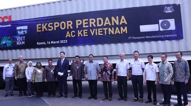 Kemenperin Apresiasi Panasonic Ekspor Perdana AC ke Vietnam