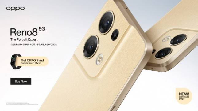 Pilihan Smartphone Terbaik di Ramadan, OPPO Luncurkan Reno8 5G Warna Baru dengan RAM 12GB