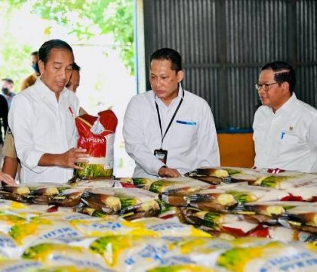 Presiden Jokowi: Pasar Induk Beras Baik untuk Kontrol Stok Beras