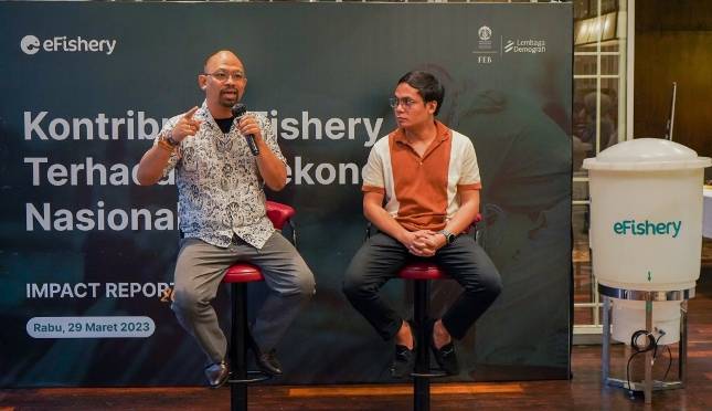 eFishery Beri Kontribusi Tingkatkan Pendapatan Usaha dan Keuntungan Pembudidaya Ikan Dan Petambak Udang