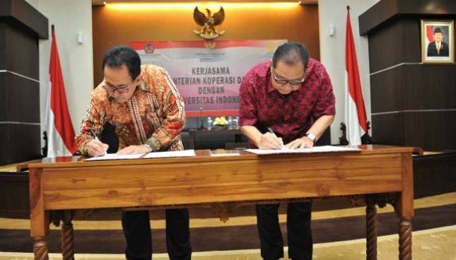 Kemenkop UKM dan UI Kembangkan Web Portal UKM