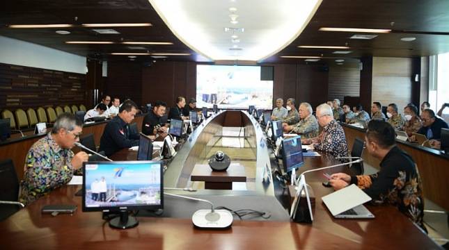 Sukseskan Program Food Estate, Menteri Basuki Gelar Rapat Koordinasi Bersama Menteri Pertanian