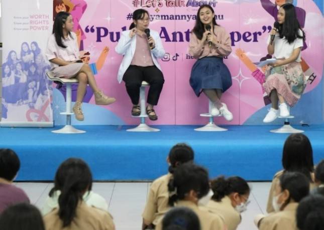 Hers Protex Gelar Roadshow ke 10 Sekolah Di Jakarta, Edukasi Ribuan Siswi Untuk Tidak Gampang Baperan