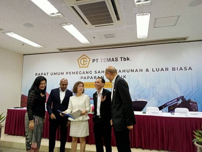 Temas Targetkan Kenaikan Pendapatan Jasa 10,45% pada 2023