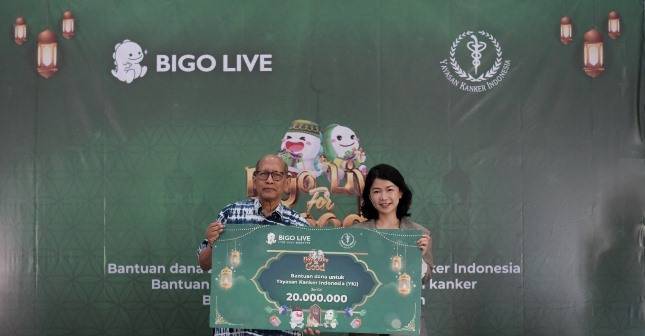 Bigo Live for Good Sukses Menggalang Dana untuk Yayasan Kanker Indonesia