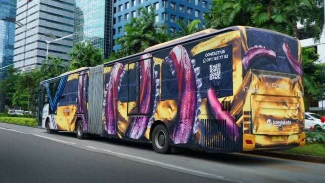 City Vision Mendominasi Jalanan  Jend Sudirman Jakarta dengan Peluncuran Moving Billboards Bersama Mitra TransJakarta